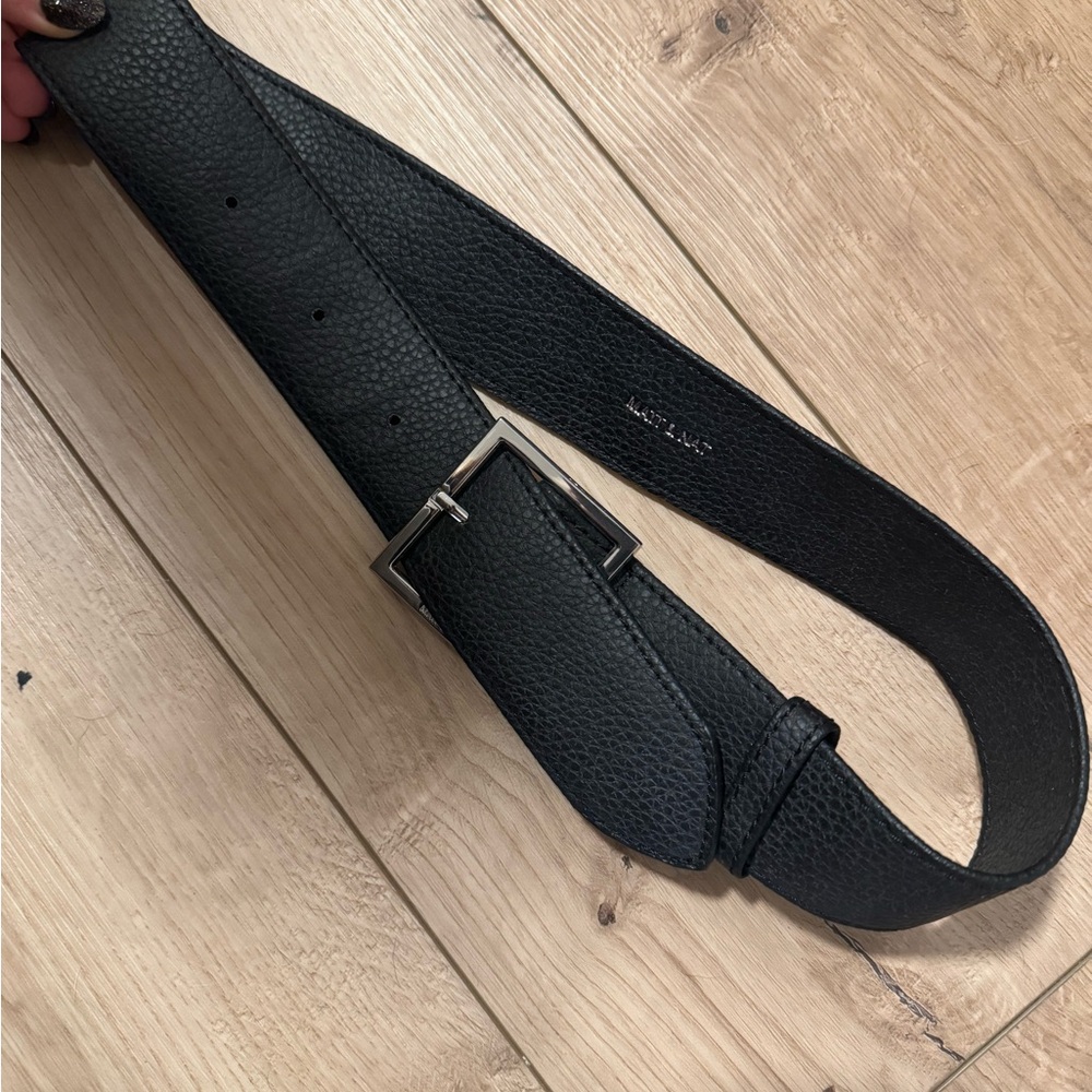 Black Leather Belt